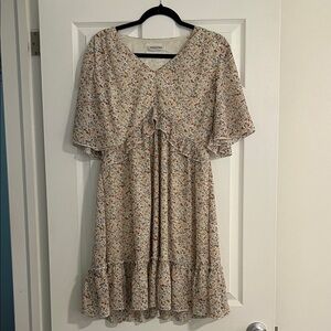 Floral Ruffle Dress
